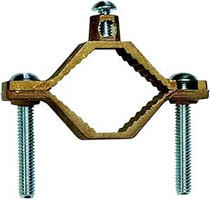 Sigma Electric ProConnex 41311 Ground Clamp 1-1/4 to 2-Inch, 1-Pack, Bronze
