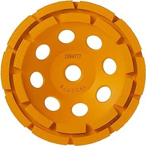 DEWALT Concrete Grinding Wheel, Double Row, Diamond Cup, 5-Inch (DW4777)