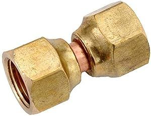 Anderson Metals, Brass 754070-06 3/8-Inch Low Lead Flare Female Swivel, 3/8&quot